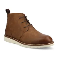 Vance Co Mens Stratton Flat Heel Chukka Boots