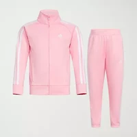 adidas Little Girls 2-pc. Track Suit