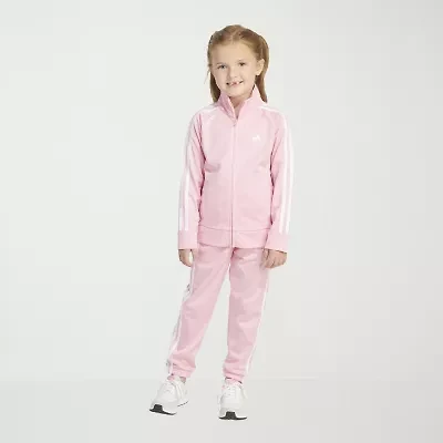 adidas Little Girls 2-pc. Track Suit