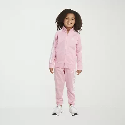 adidas Little Girls 2-pc. Track Suit