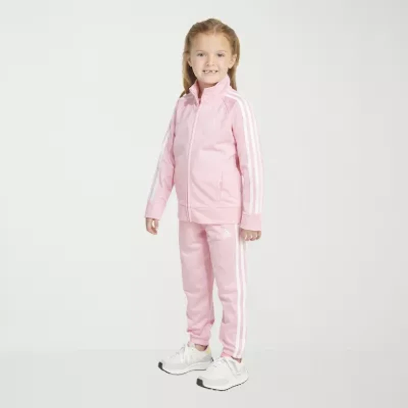 adidas Little Girls 2-pc. Track Suit