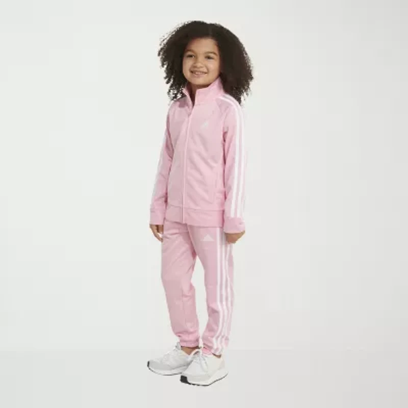 adidas Little Girls 2-pc. Track Suit