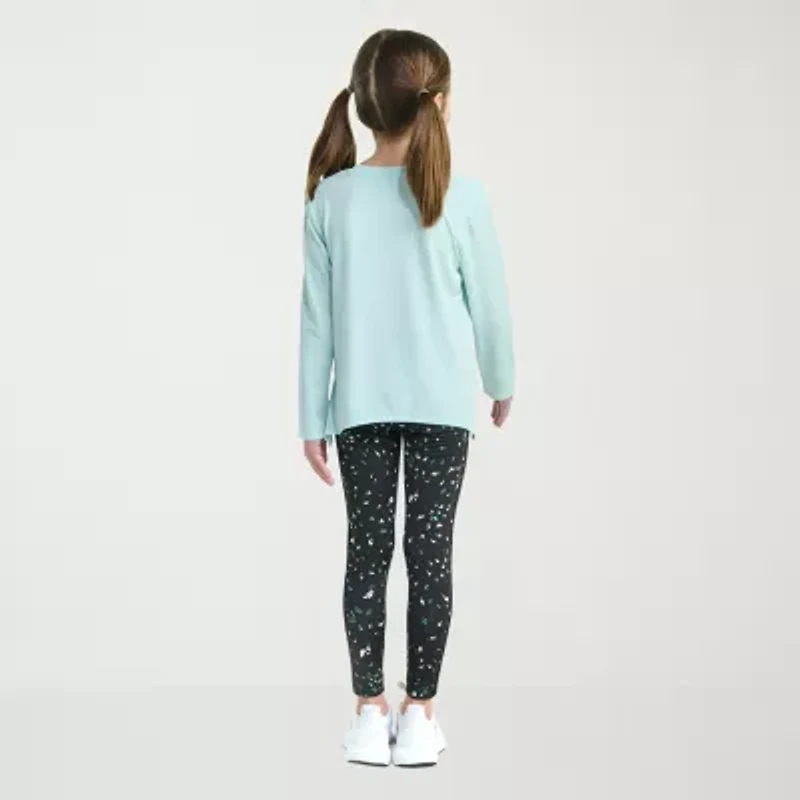 adidas Little Girls 2-pc. Legging Set