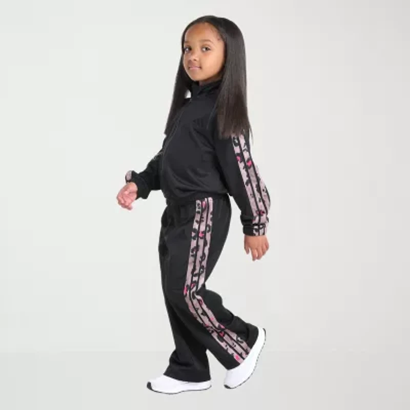 adidas Little Girls 2-pc. Track Suit