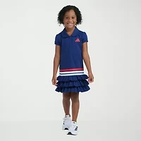 adidas Little Girls Short Sleeve T-Shirt Dress