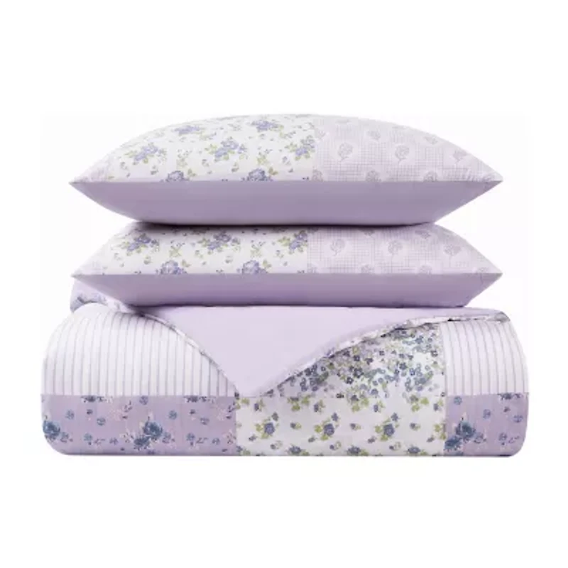 Cannon Elissa Patchwork Easy Care Comforter Set