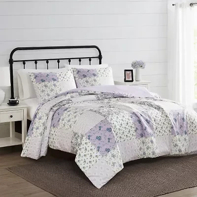 Cannon Elissa Patchwork Easy Care Comforter Set