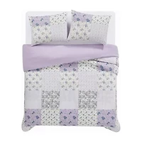 Cannon Elissa Patchwork Easy Care Comforter Set
