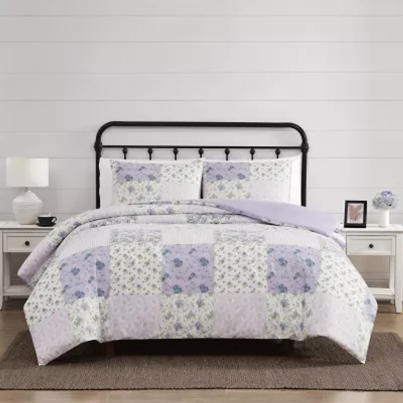 Cannon Elissa Patchwork Easy Care Comforter Set