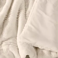 Brooklyn Loom Carved Faux Fur 3-pc. Easy Care Comforter Set