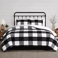 Cannon Cozy Buffalo Check Easy Care Comforter Set
