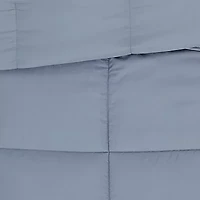 Truly Soft Solid Garment Washed Easy Care Comforter Set