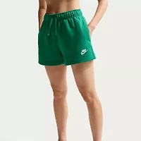 Nike Womens Mid Rise Drawstring Waist Active Pull-On Short
