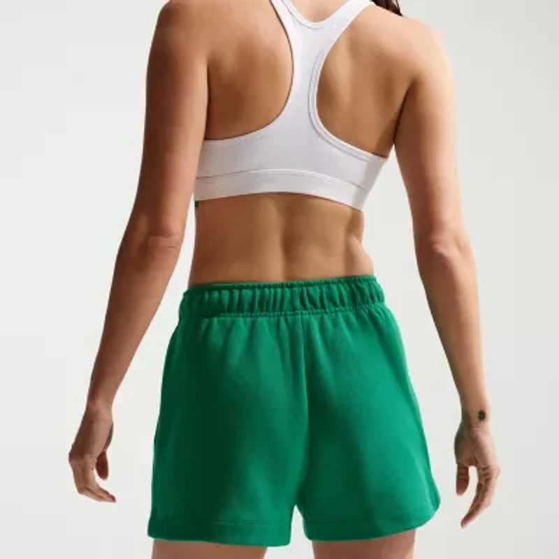 Nike Womens Mid Rise Drawstring Waist Active Pull-On Short