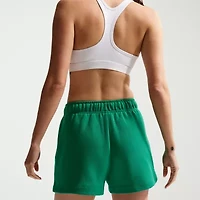 Nike Womens Mid Rise Drawstring Waist Active Pull-On Short