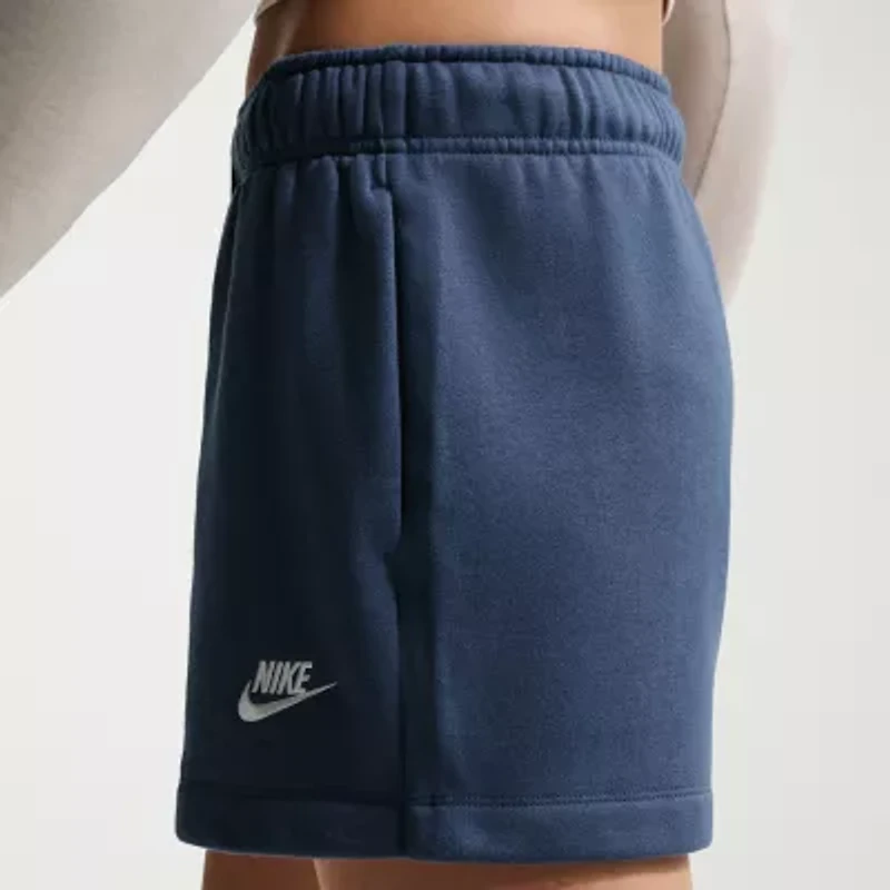 Nike Womens Mid Rise Drawstring Waist Active Pull-On Short