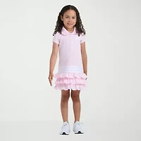 adidas Little Girls Short Sleeve T-Shirt Dress