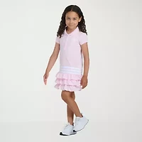 adidas Little Girls Short Sleeve T-Shirt Dress