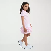 adidas Little Girls Short Sleeve T-Shirt Dress
