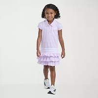 adidas Little Girls Short Sleeve T-Shirt Dress