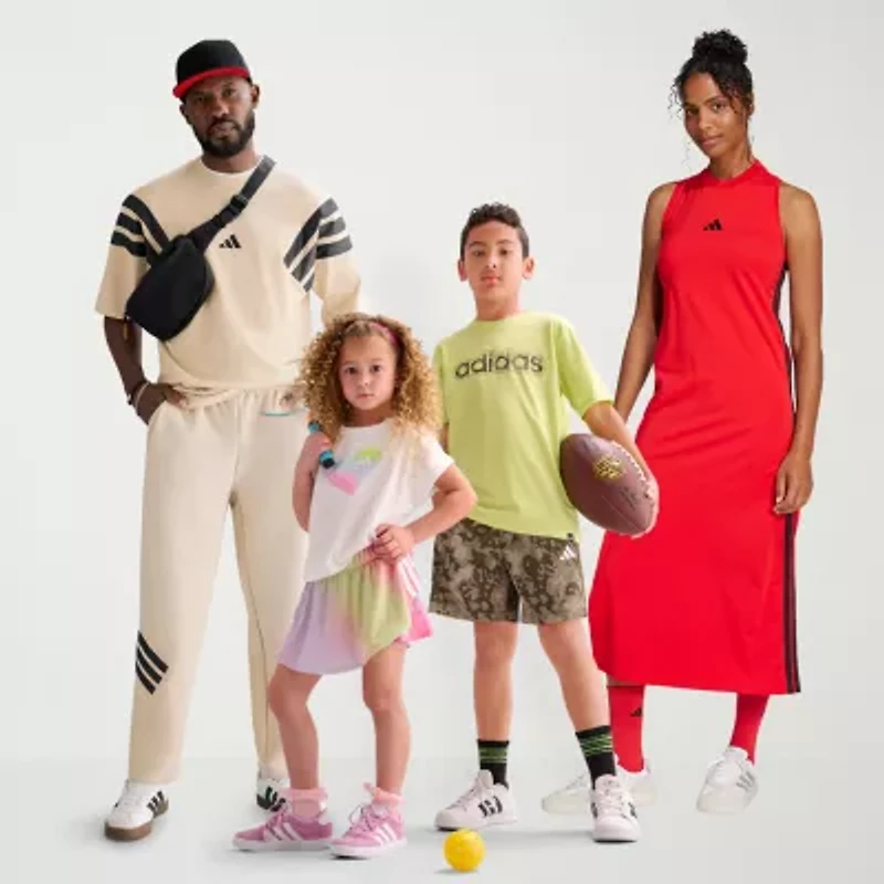 adidas Little Girls 2-pc. Skort Set