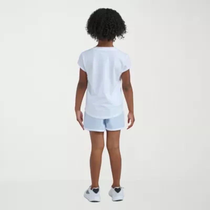 adidas Little Girls 2-pc. Short Set