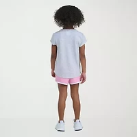 adidas Little Girls 2-pc. Short Set