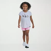 adidas Little Girls 2-pc. Short Set