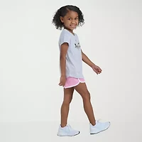 adidas Little Girls 2-pc. Short Set