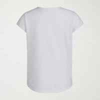 adidas Big Kid Girls Crew Neck Short Sleeve Regular Fit Graphic T-Shirt