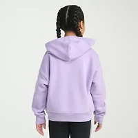 adidas Big Kid Girls Long Sleeve Fleece Active Hoodie
