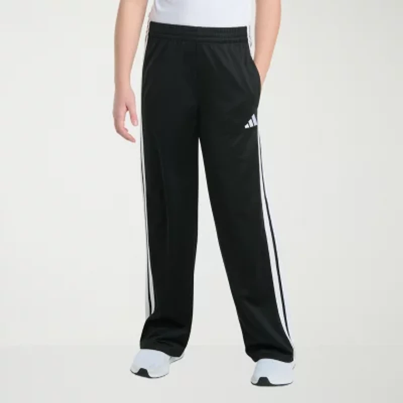adidas Big Kid Girls Mid Rise Regular Fit Wide Leg Track Pant