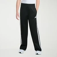 adidas Big Kid Girls Mid Rise Regular Fit Wide Leg Track Pant