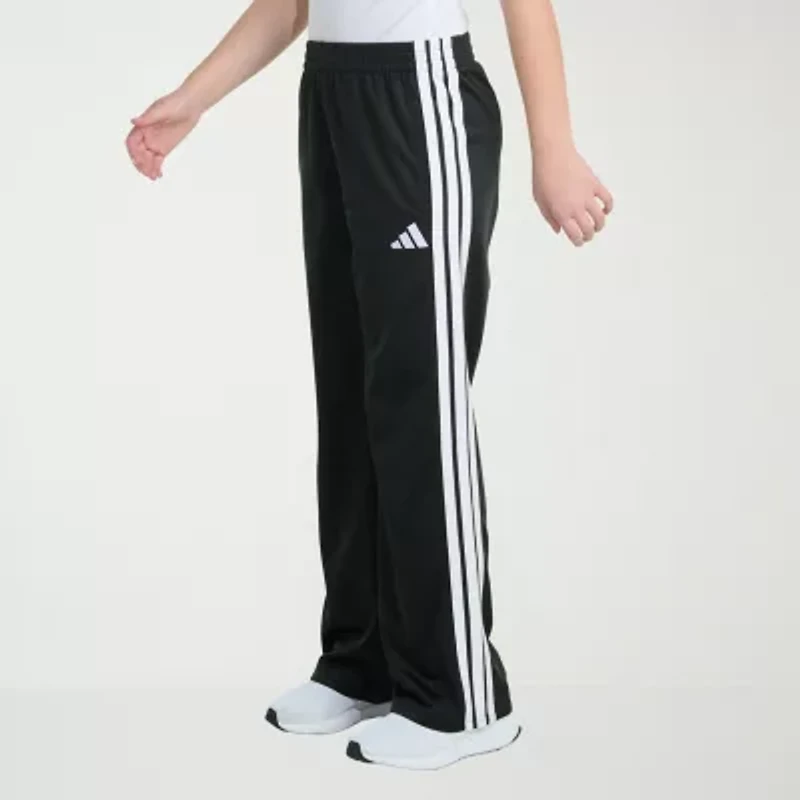 adidas Big Kid Girls Mid Rise Regular Fit Wide Leg Track Pant