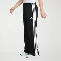 adidas Big Kid Girls Mid Rise Regular Fit Wide Leg Track Pant