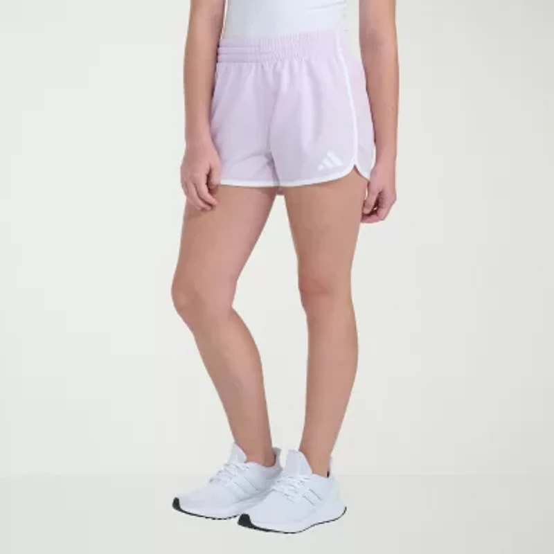 adidas Big Kid Girls Mid Rise Running Short