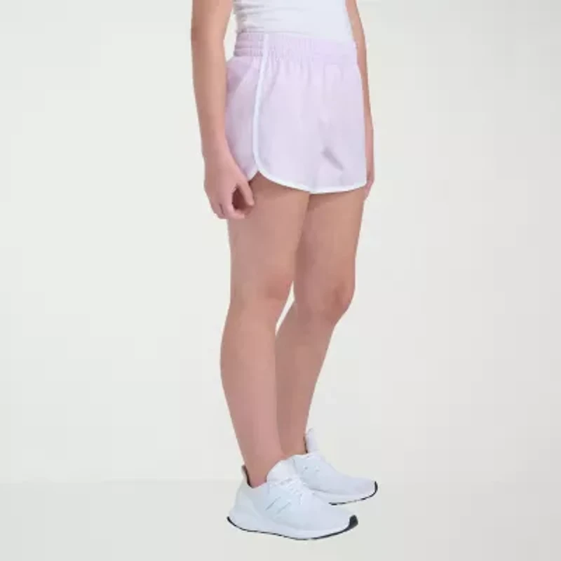 adidas Big Kid Girls Mid Rise Running Short
