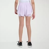 adidas Big Kid Girls Mid Rise Pull-On Short