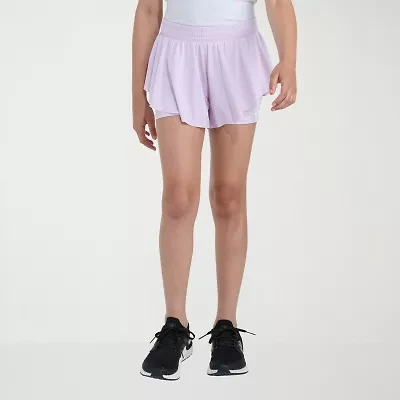 adidas Big Kid Girls Mid Rise Pull-On Short