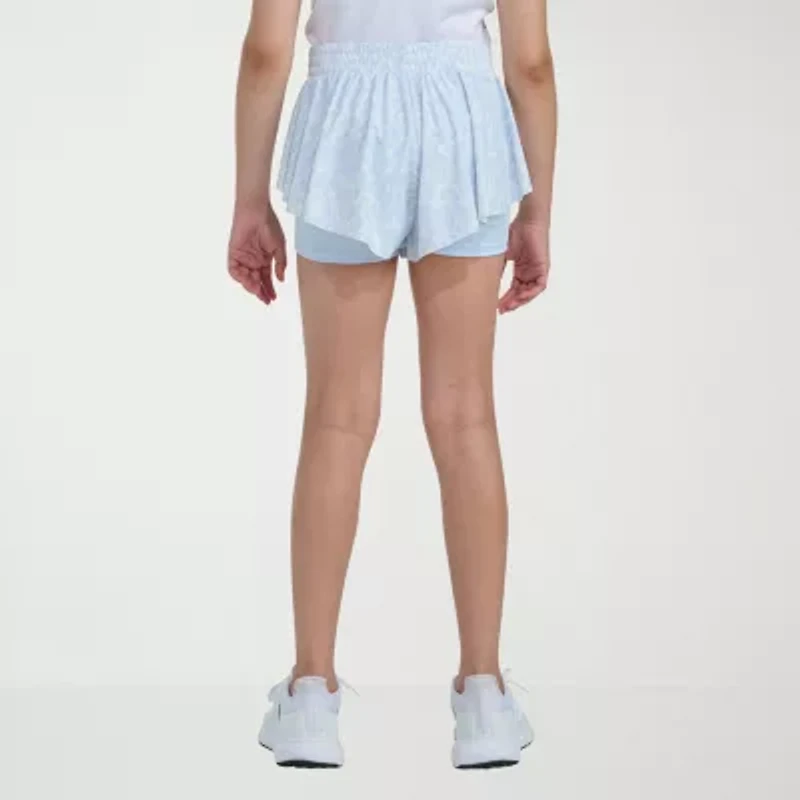 adidas Big Kid Girls Mid Rise Pull-On Short