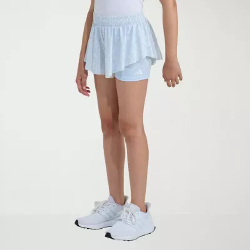 adidas Big Kid Girls Mid Rise Pull-On Short