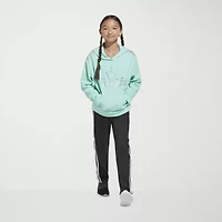 adidas Big Kid Girls Mid Rise Regular Fit Tapered Track Pant