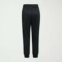 adidas Little Boys Cuffed Mid Rise Regular Fit Fleece Jogger Pant