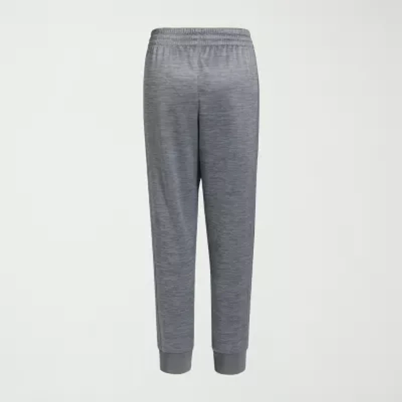 adidas Little Boys Cuffed Mid Rise Regular Fit Fleece Jogger Pant