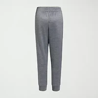 adidas Little Boys Cuffed Mid Rise Regular Fit Fleece Jogger Pant