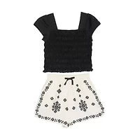 Rare Editions Big Kid Girls 2-pc. Short Set