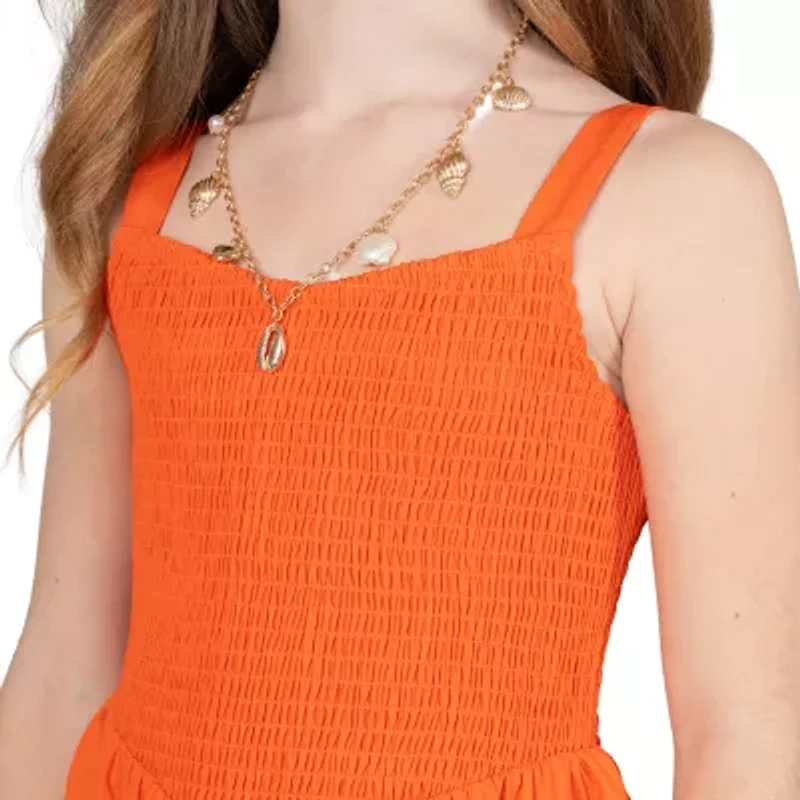 Rare Editions Big Kid Girls Sleeveless A-Line Dress