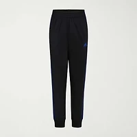 adidas Little Boys Cuffed Mid Rise Regular Fit Fleece Jogger Pant
