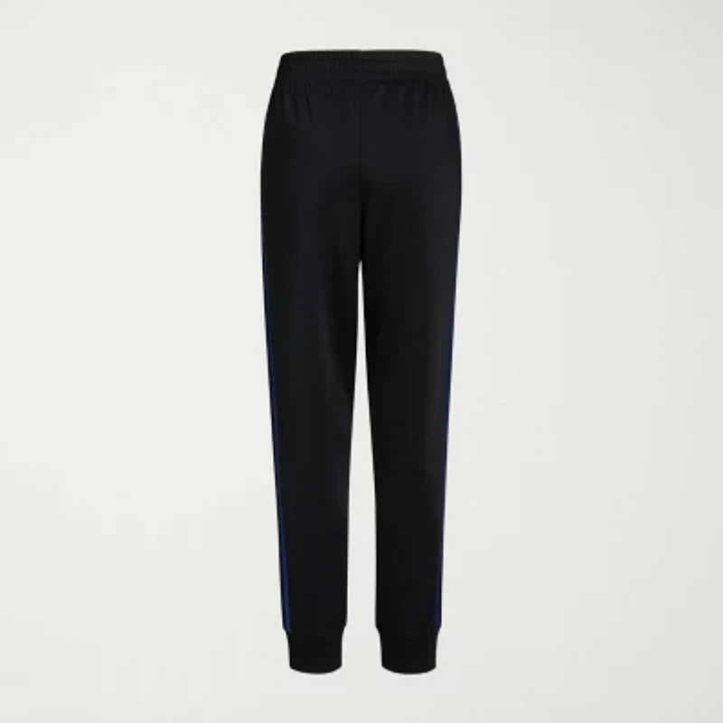 adidas Little Boys Cuffed Mid Rise Regular Fit Fleece Jogger Pant