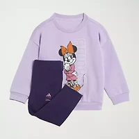 adidas x Disney Toddler Girls 2-pc. Minnie Mouse Legging Set